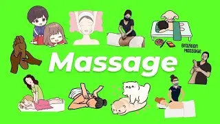 Animated Massage GIF Green Screen Pack (Free Download)