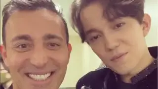 MUSTAFA SANDAL with DIMASH with SELEN DION