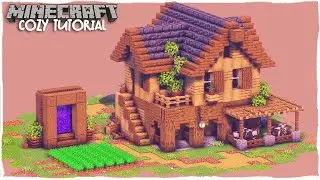 Minecraft 1.21: How to Build a Simple Survival House | Easy Tutorial