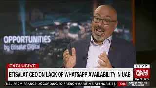 Etisalat CEO: We are moving from telecom to tech company
