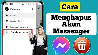 Cara MENGHAPUS Akun Messenger (2024) | Hapus Akun Messenger