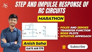 Transient Response of RC Circuits || Marathon || Analog VLSI Interview Questions