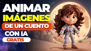 Video 3: CONVIERTE imágenes A VIDEO. Anima un cuento con imágenes ai al estilo de Disney Pixar