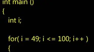 Get ASCII Code - C Tutorial - Functions - for and printf