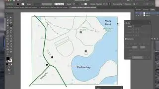 Making a map with Illustrator