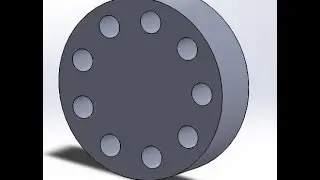 SOLIDWORKS TUTORIAL 13 | SKETCHING SOLID MODEL USING CIRULAR PATTERN