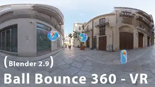 Blender 2.9 - 360 Video VR Rendering