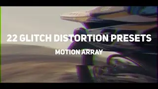 Glitch Distortion Presets Premiere Pro Presets