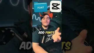 How to add Custom Fonts to CapCut PC!😯