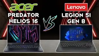 Predator Helios 16 vs Lenovo Legion 5i Gen 8: You Gonna love this Two Gaming Laptops | Tech compare