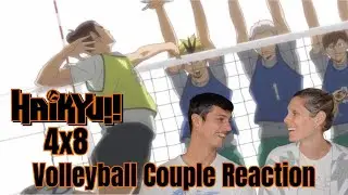 Volleyball Couple Reaction to Haikyu!! S4E8: 
