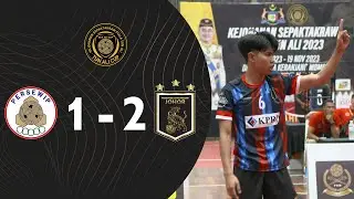 Sorotan: Kuala Lumpur 1 - 2 Johor | Regu | Sepak Takraw Piala Tun Ali 2023