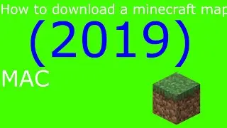 How to download a Minecraft map (Mac) (2019) #minecraft #Mac #tutorial