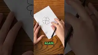 HOW TO DRAW A 4 LEAF CLOVER | Simple and Easy #tutorial