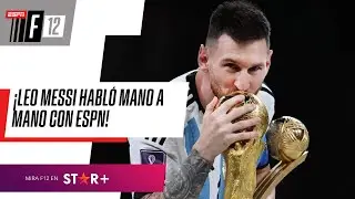 INTER MIAMI VA A SER EL ÚLTIMO CLUB DE MI CARRERA, Leo Messi en exclusiva con ESPN