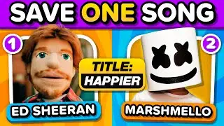 TWO SONGS, SAME TITLE - SAVE ONE SONG | Music Quiz