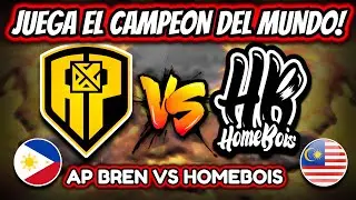 THE COMPETITIVE IS BACK! THE WORLD CHAMPION IS BACK! BREN ESPORTS vs HOMEBOIS | MOBILE LEGENDS