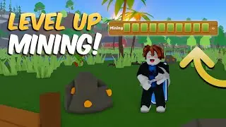 How To Level Up Mining *FAST* Farmstead (Roblox)