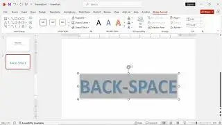 How to add gradient text fill in PowerPoint 365