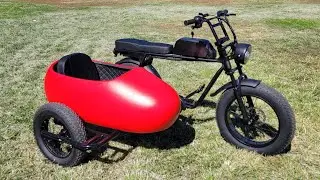 Watch before you buy!!  RZZLGY Electric Bike with sidecar