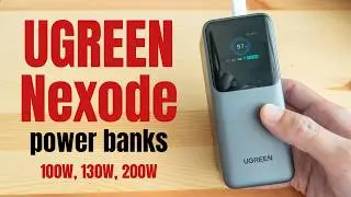 Ugreen Nexode Power Bank (review): 12000, 20000, 25000 mAh