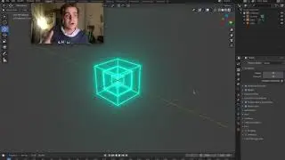 Animated Cube in Blender 2.8