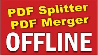 How to merge different PDF files in to one single PDF file | PDF Splitte & Merger