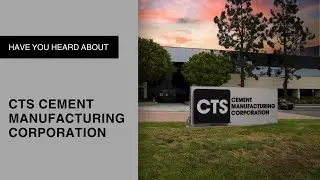 Ever Heard of CTS Cement Manufacturing Corporation?