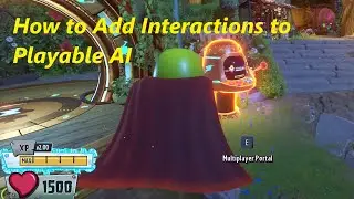 Frosty Editor Tutorial #14: How to Add Interactions to Playable AI