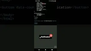 button notification pure css html #shorts #html #viral #effect #card