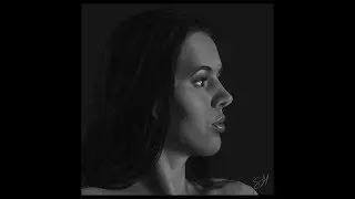 Nikola Mazgutova digital art model portrait value study time lapse painting