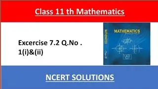 Class 11th,Ex-7.2,Q 1,2  (Permutations and Combinations ) Maths CBSE NCERT #youtube