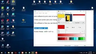 best software to pick color on screen : Just Color Picker