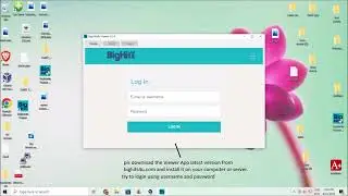 Fixing Login Issue of Bighits4u viewer app  in Windows and Linux os