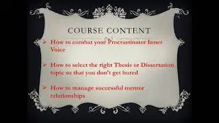 Ten Success Tips To Completing Your Dissertation or Thesis - learn Communications