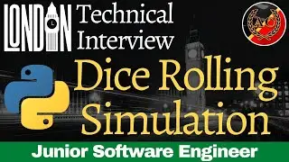 Dice Rolling Simulation  || Python Coding Challenge