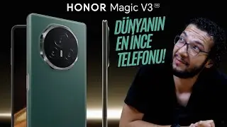 DÜNYANIN EN İNCE TELEFONU! | HONOR Magic V3 Neler Sunuyor?