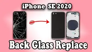 iPhone SE 2020 Back Glass Replace / iphone se 2020 back glass replacement cost / NOOR TELECOM