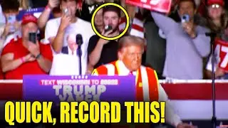 Trump NEARLY WIPES OUT, Visibly NERVOUS as Everyone Watches!