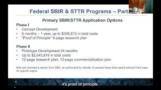 IDM SBIR Pre-Submission Webinar