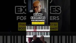 Part 2 - Get better with Piano Exercises for Beginners | The key of C | Gospel Piano Tutorial