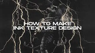 Ink Texture Design (Photoshop Tutorial)