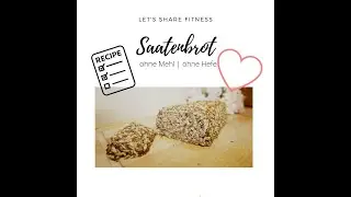 Veganes Saatenbrot ohne Mehl & Hefe| Veganes Brot selber backen zu Hause| Glutenfreies Brot