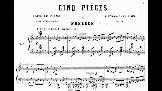 Alexis de Castillon - 5 Pièces dans le style ancien, Op.9