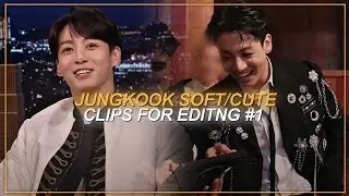 jungkook soft/cute clips for editing (recents)