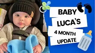 👶🏽BABY LUCA'S 4 MONTH UPDATE 🗓 WITH THE ROB SQUAD