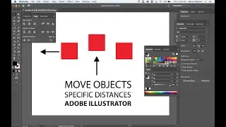How to Move Object or Shape a Specific Distance in Adobe Illustrator