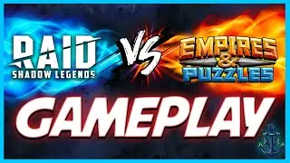 Empires and Puzzles Vs Raid Shadow Legends: Game Play 