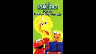 Sesame Street: Kids Favorite Songs (1999 VHS) (Sesame Workshop reprint) (Higher Quality)