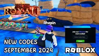 Roblox Anime Royale New Codes September 2024